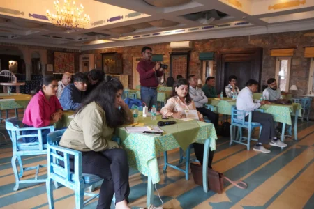 Media Visit At Ghiloth (2)